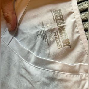 Greys anatomy active by barco scrub top- never worn size xs white